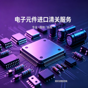电子元件进口清关代理
